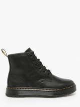 Enkellaarzen Brookline Chukka Uit Leder Dr martens Zwart boy 41550001